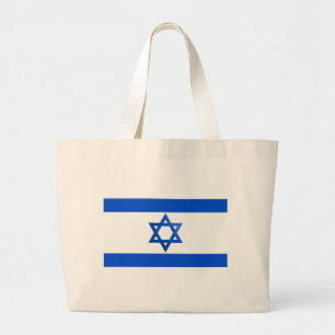 Flag of Israel Large Tote Bag