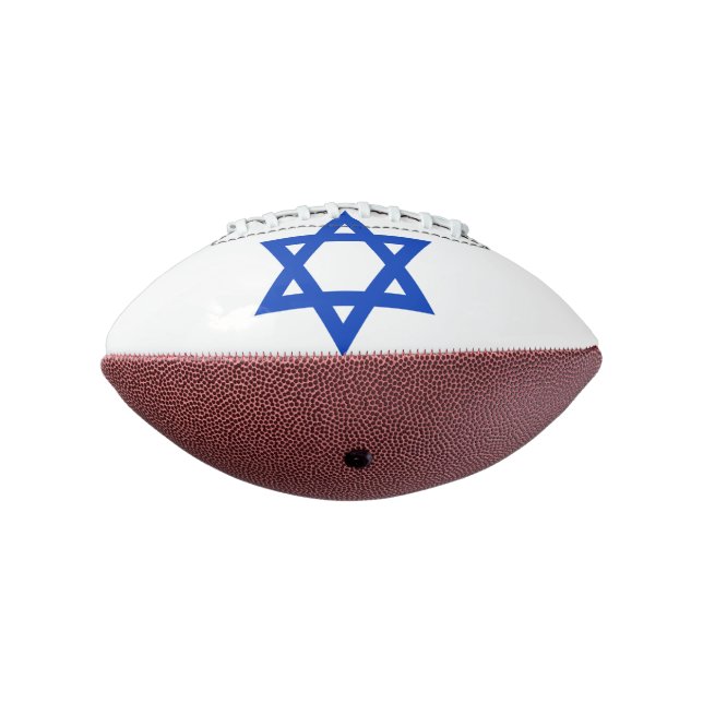 Flag of Israel Mini Football American Football (Rotated 270)