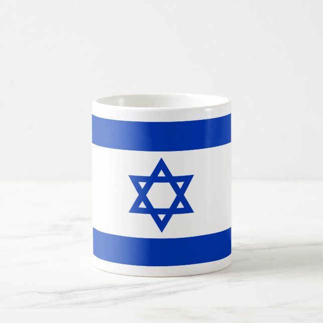Flag of Israel Mug (Center)