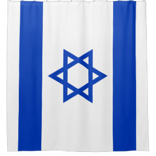 Flag of Israel Shower Curtain