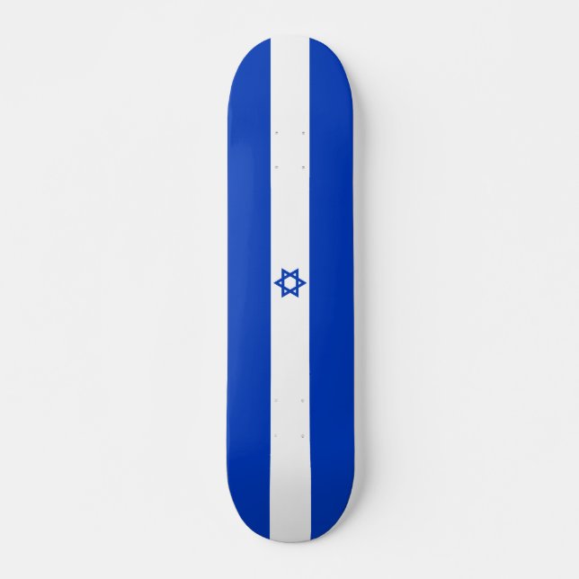 Flag of Israel Skateboard (Front)
