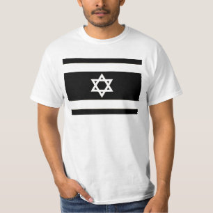 Flag of Israel - Star of David מגן דוד T-Shirt