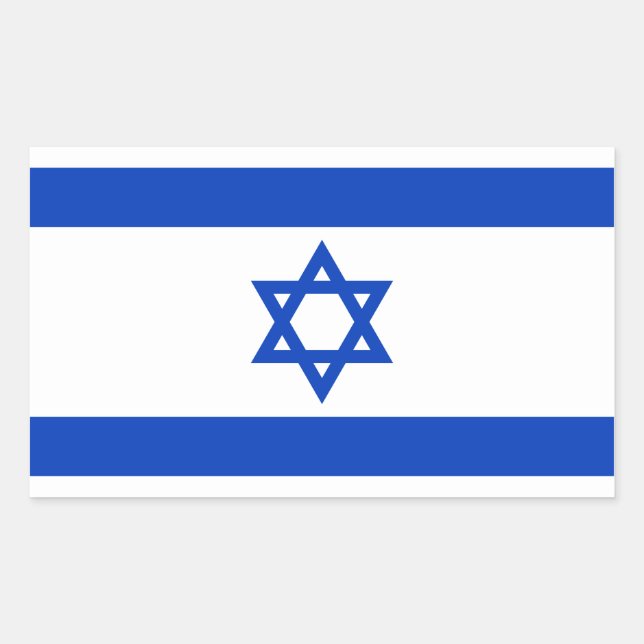 Flag of Israel Sticker (Front)
