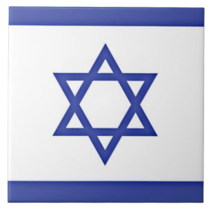 Flag of Israel  Tile
