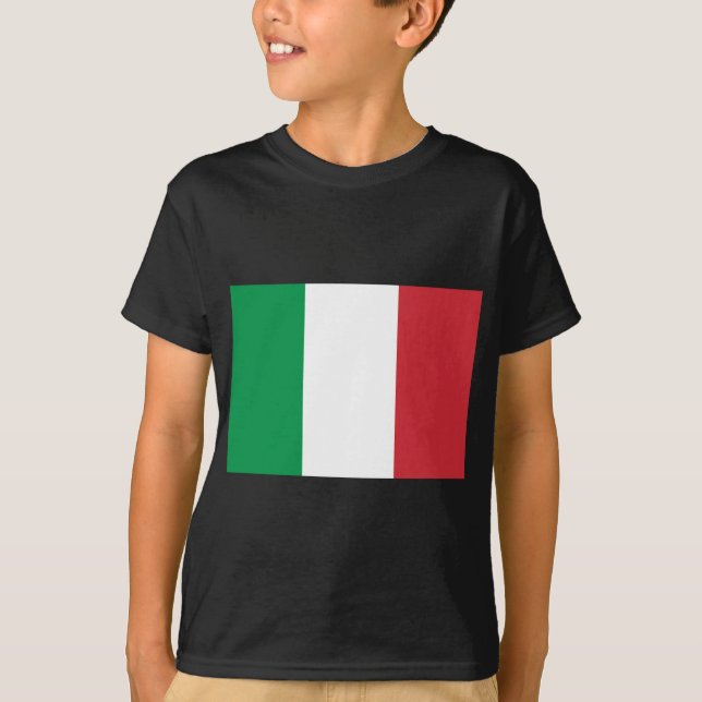 Flag of Italia T-Shirt (Front)