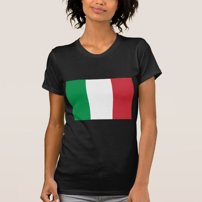 Flag of Italia T-Shirt (Front)