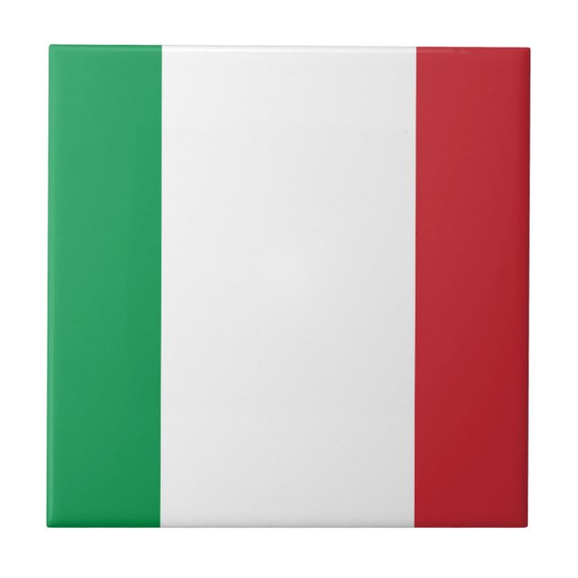 Flag of Italia Tile (Front)