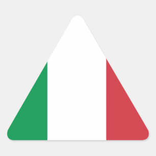 Flag of Italia Triangle Sticker