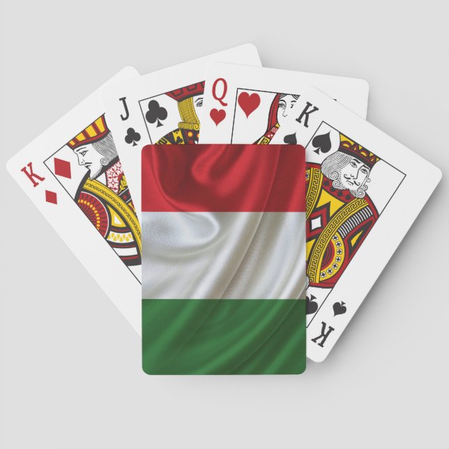 Flag of Italy Card Game (Back)