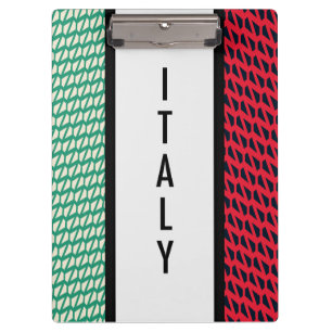 Flag of Italy Clipboard