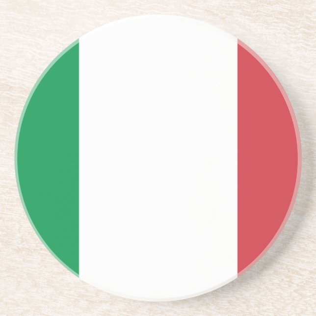 Flag of Italy Coaster (Front)