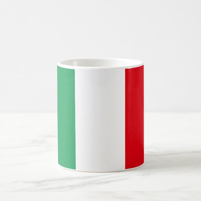 Flag of Italy Coffee Mug (Center)