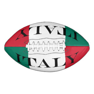 Flag of Italy Italia Italian Il Tricolore American Football