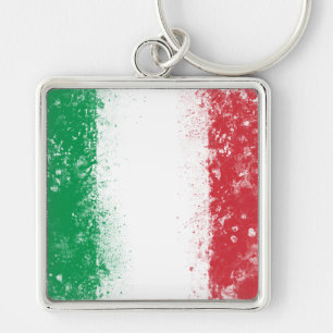 Flag of Italy Key Ring