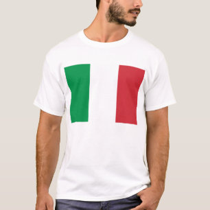 Flag of Italy Men's Basic T-Shirt