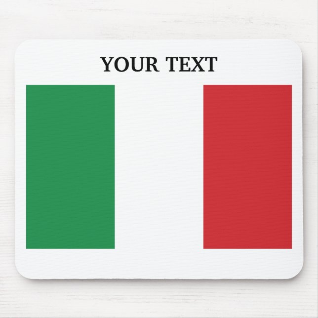Flag of Italy Mouse Mat (Front)