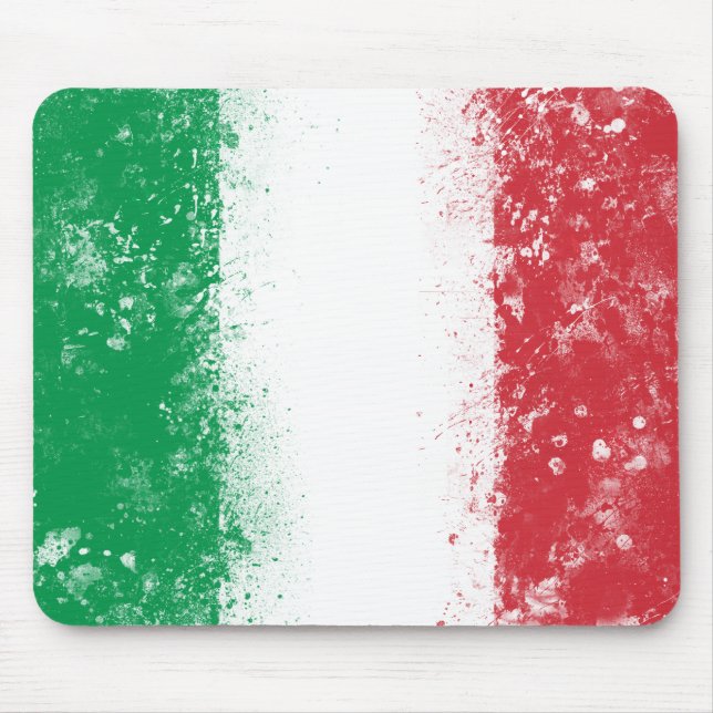 Flag of Italy Mouse Mat (Front)