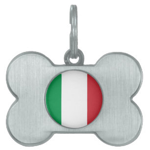 Flag of Italy Pet Tag