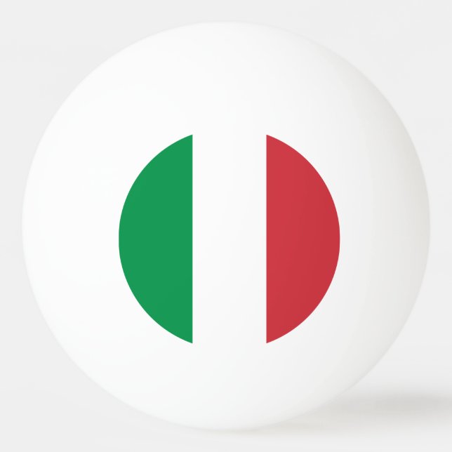 Flag of Italy Ping Pong Ball (Front)