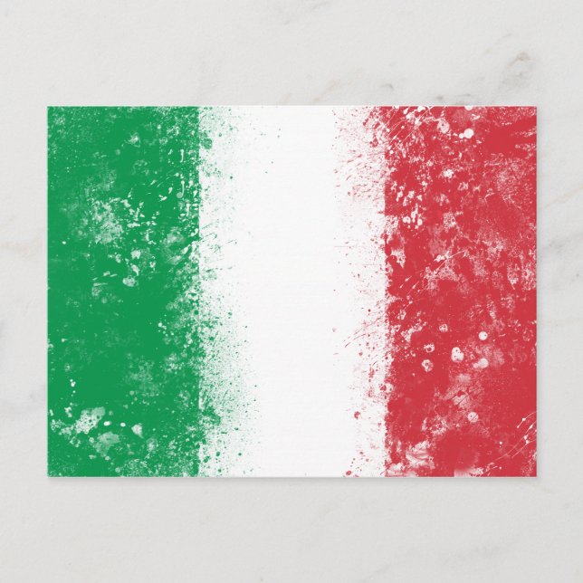 Flag of Italy Postcard (Front)