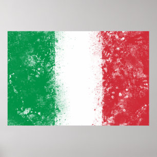 Flag of Italy Poster