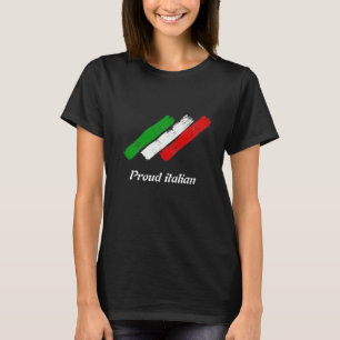 Flag of Italy. Proud Italian. T-Shirt