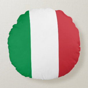 Flag of Italy Round Cushion