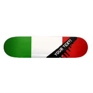 Flag of Italy Skateboard