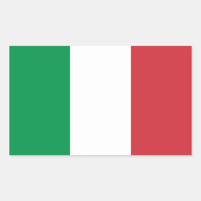Flag of Italy Sticker (Front)