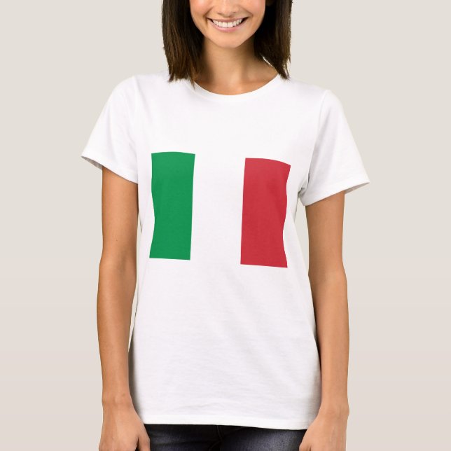 Flag of Italy T-Shirt (Front)