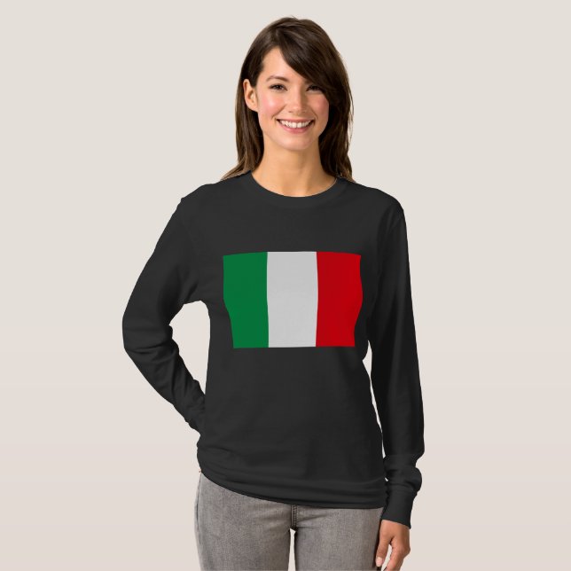 Flag of Italy T-Shirt (Front Full)
