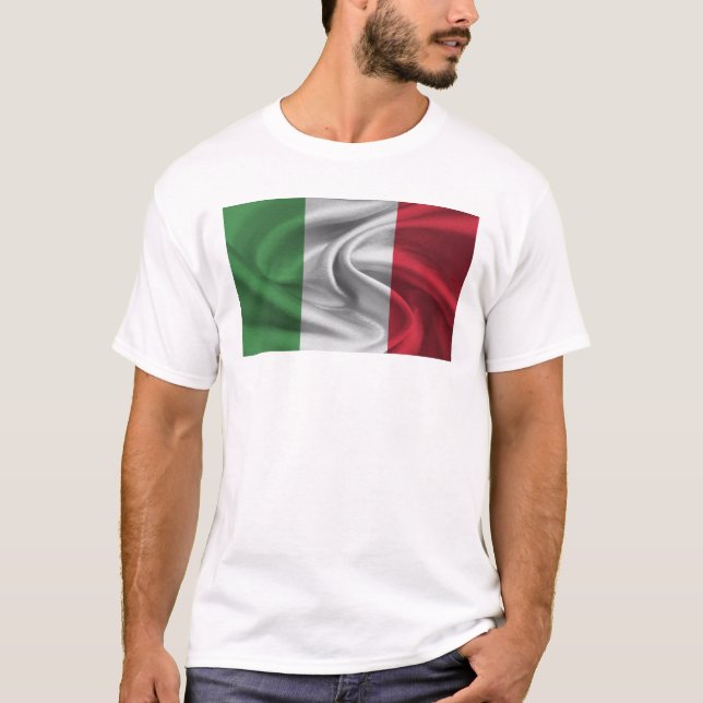 Flag Of Italy T-Shirt (Front)