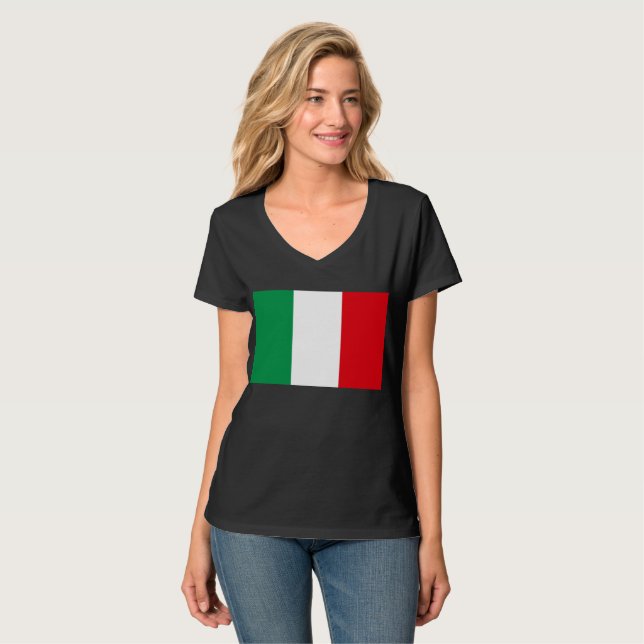 Flag of Italy T-Shirt (Front Full)