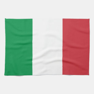 Flag of Italy Tea Towel