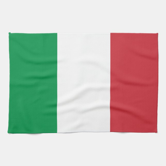 Flag of Italy Tea Towel (Horizontal)