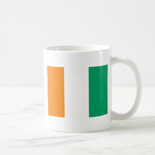 Flag of Ivory Coast - Drapeau de la Côte d'Ivoire Coffee Mug