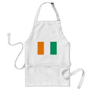 Flag of Ivory Coast - Drapeau de la Côte d'Ivoire Standard Apron