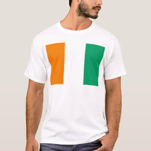 Flag of Ivory Coast - Drapeau de la Côte d'Ivoire T-Shirt