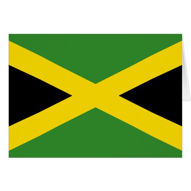 Flag of Jamaica (Front Horizontal)