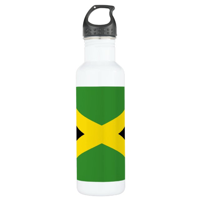 Flag of Jamaica 710 Ml Water Bottle (Front)