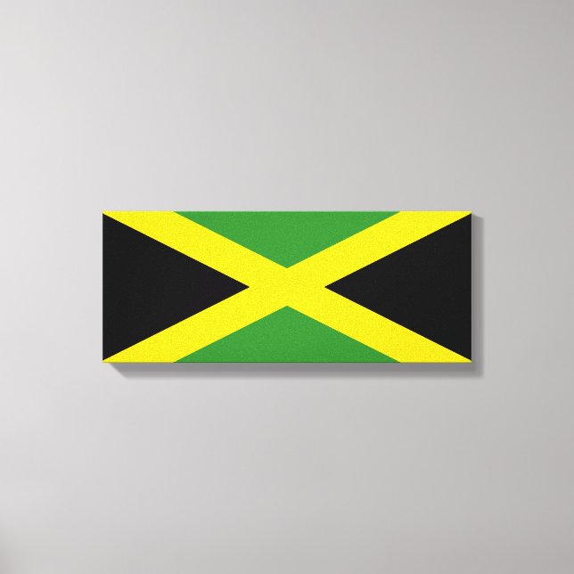 Flag of Jamaica Canvas Print (Front)