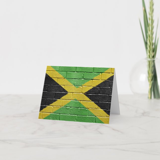Flag of Jamaica Card (Front)