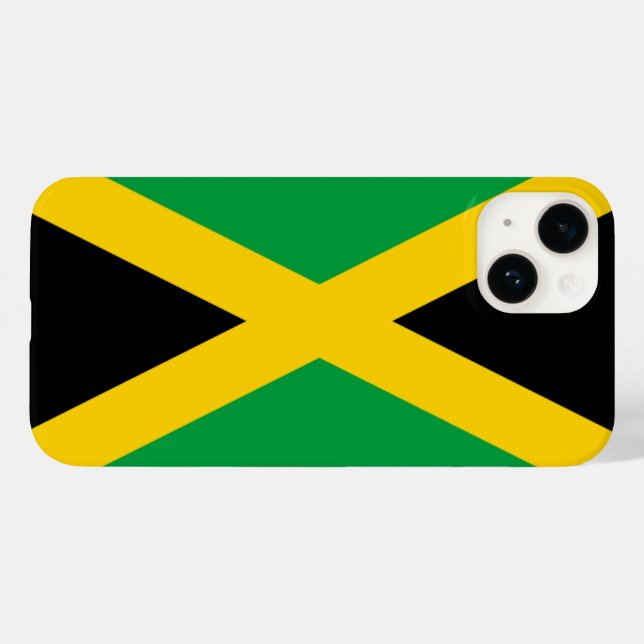 Flag of Jamaica Case-Mate iPhone Case (Back (Horizontal))