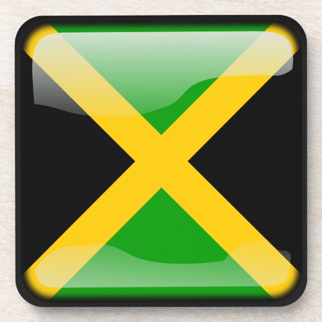 Flag of Jamaica Coaster (Front)