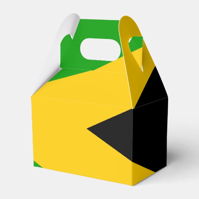 Flag of Jamaica Favour Box (Front Side)