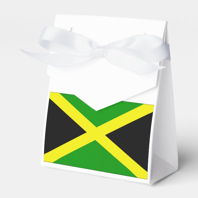 Flag of Jamaica Favour Box (Front Side)