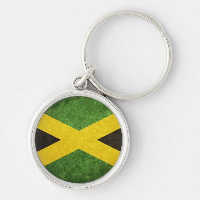 Flag of Jamaica Key Ring (Front)