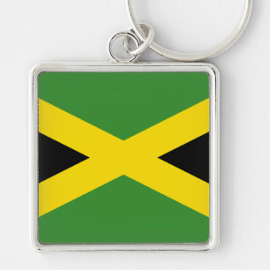 Flag of Jamaica Key Ring