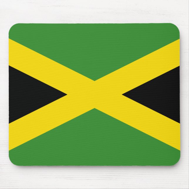 Flag of Jamaica Mouse Mat (Front)