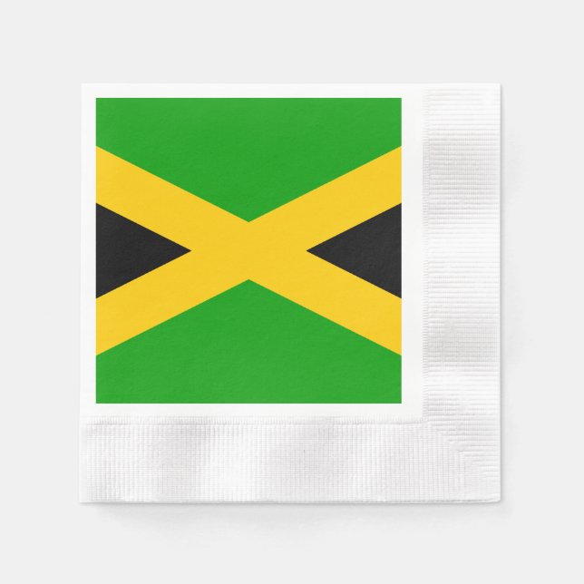 Flag of Jamaica Napkin (Front)